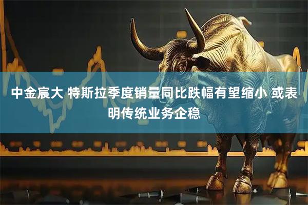 中金宸大 特斯拉季度销量同比跌幅有望缩小 或表明传统业务企稳